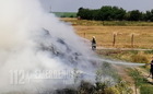 Trágyadepó lángolt Tormásliget közelében