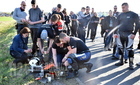 Videó: Több százan emlékeztek meg a részeg sofőr által halálra gázolt motorosról Szentgotthárdnál