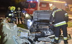 Ittas sofőr döntött kerítést Csepregen Volkswagennel - megrongálódott egy gázcső is  