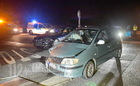 STOP-táblánál álló BMW-nek csapódott Hyundai a 84-es főúton, Sárvárnál