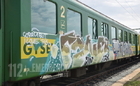Graffitisek ellen emeltek vádat Vas megyében - vasúti kocsikat és házfalakat firkáltak össze