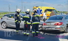 Útirányjelző táblára figyelt az Opel sofőrje – álló Volkswagenbe hajtott Szombathely határában