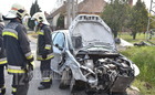 Árokba hajtott egy Peugeot Kemenessömjénben - megsérült a sofőr