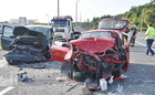 Nissan ütközött frontálisan Renault-val - meghalt a baleset okozója Rábafüzesnél