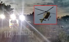 Mentőhelikopterről észlelték a bozóttüzet Szombathely közelében