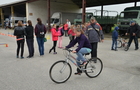 Kerékpáros vetélkedő a Söptei úton 2014.04.29.