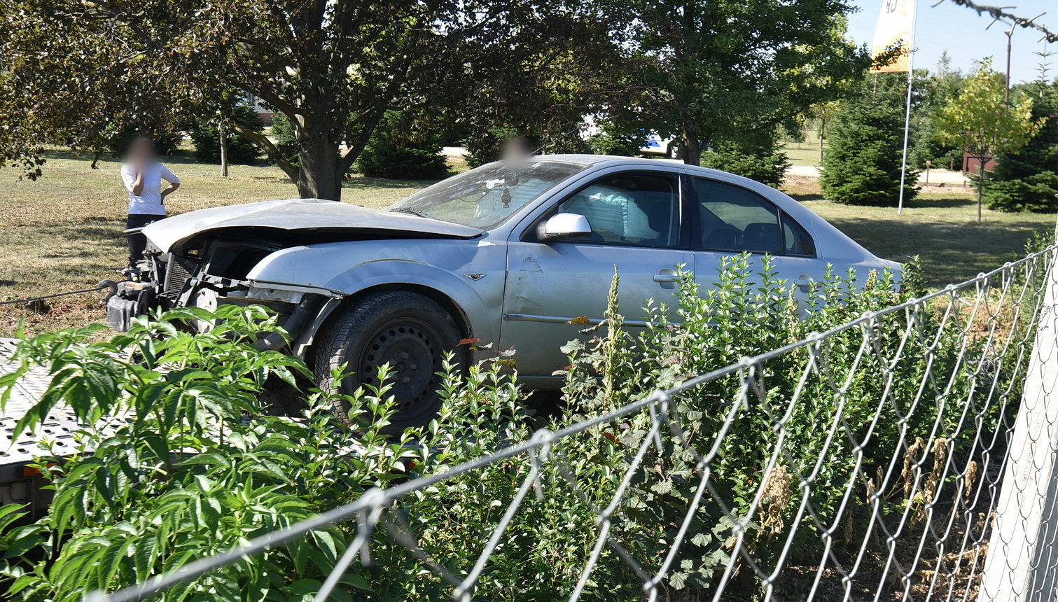 Az autó forgalmi engedélyét bevonta a rendőrség