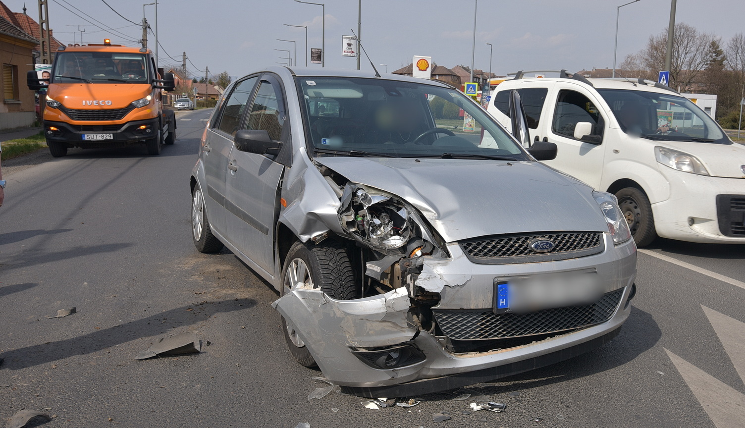 A balesetet okozó sofőr autója