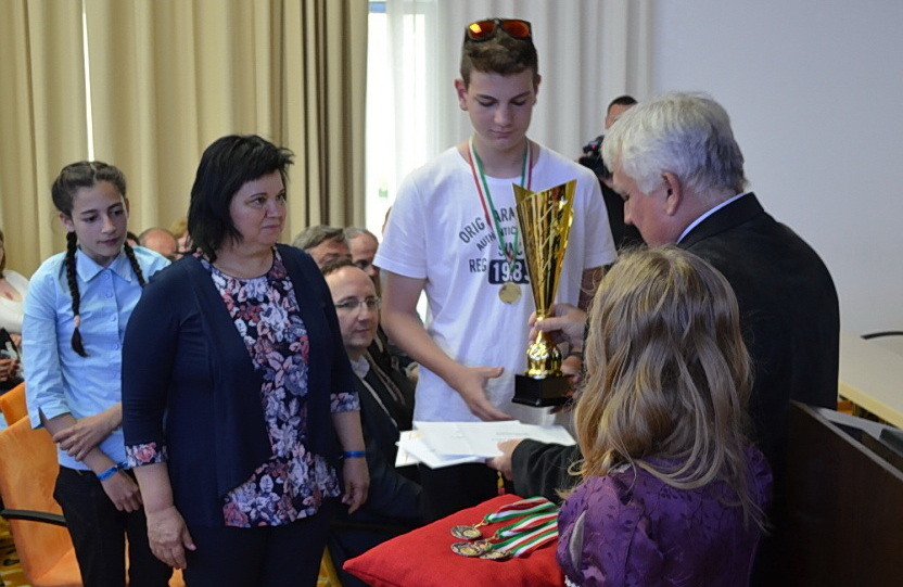 XXV. Kerékpáros Iskola Kupa eredményhirdetése