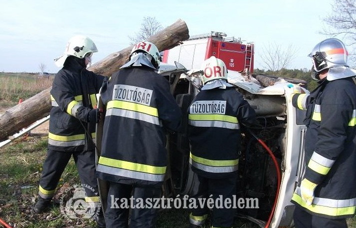 Gyakorlaton az őriszentpéteri önkéntes tűzoltók 1.
