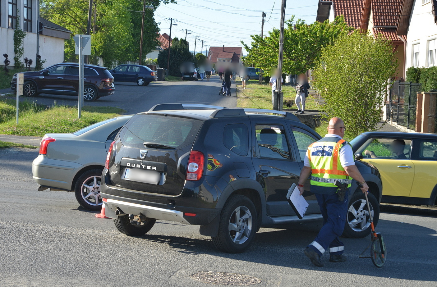 Dacia hajtott Toyotának Torony településen