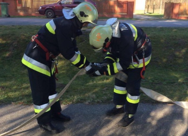 Hosszúperesztegi tűzoltók rendszerbentartó gyakorlata 4.