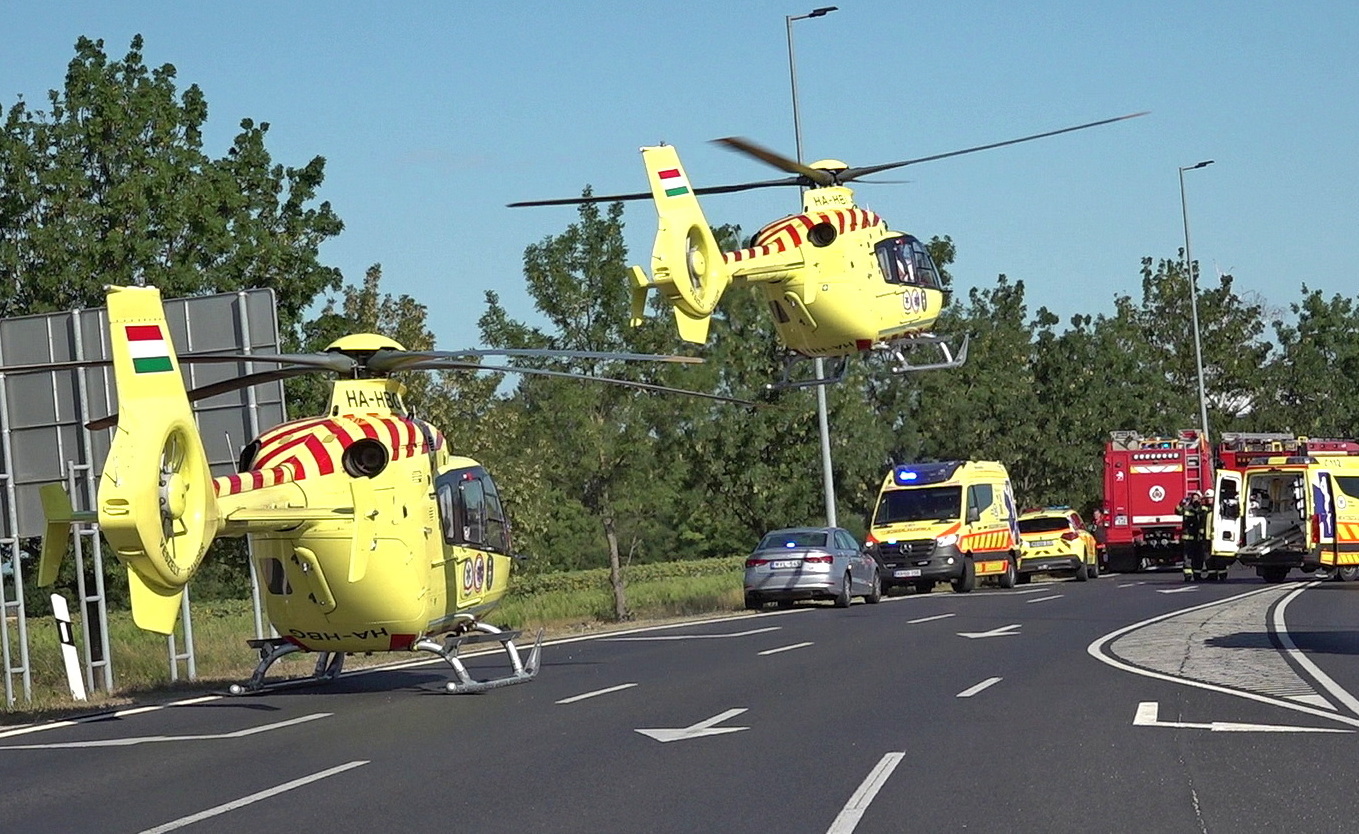 Halálos baleset Sárvárnál, a 84-es főúton