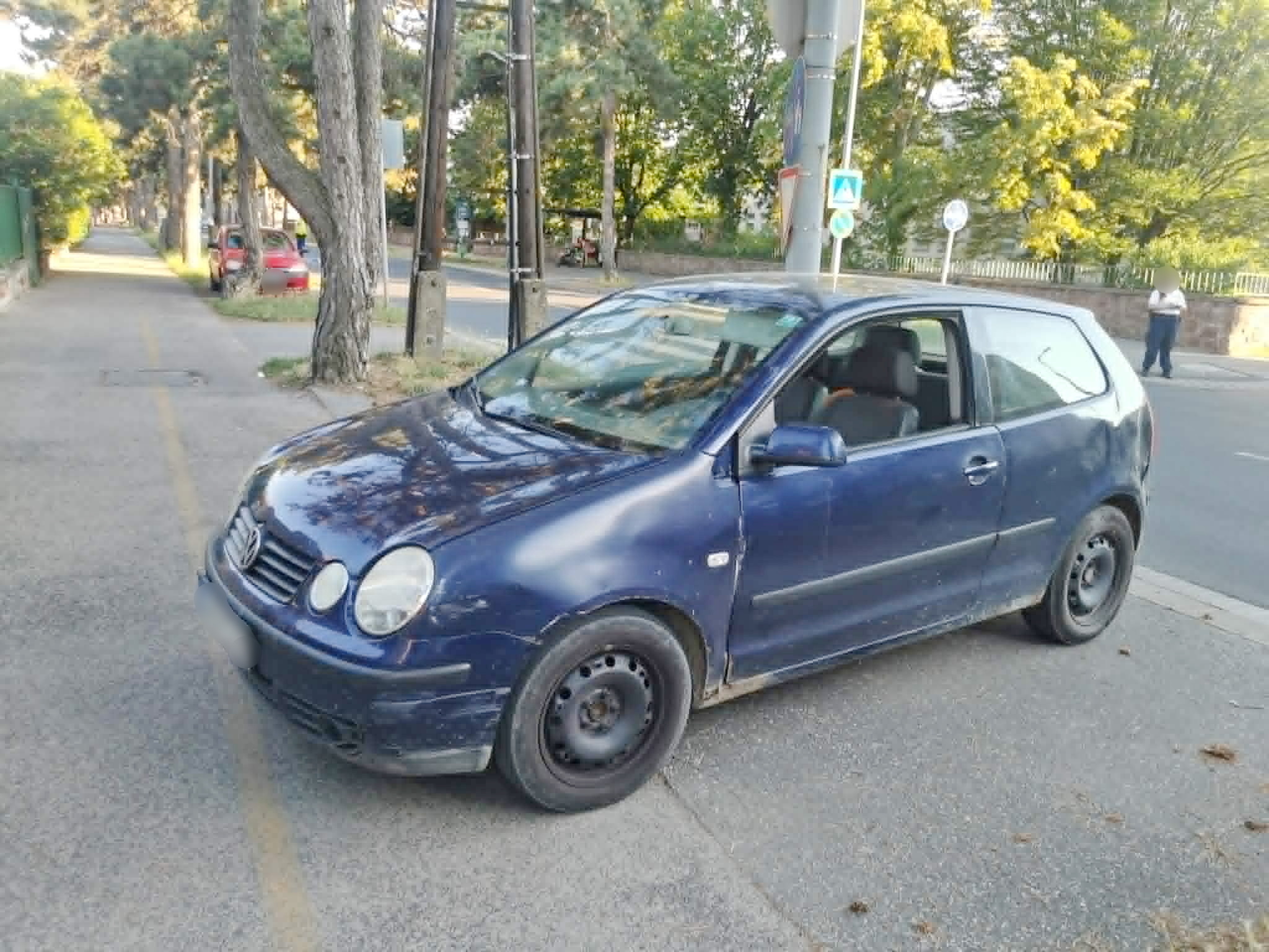 Jobbról érkező Volkswagen miatt fékezett a motoros - eldőlt a Honda motor Szombathelyen