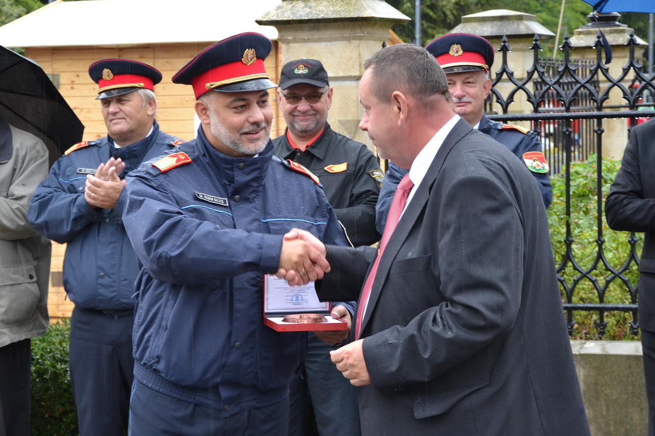 IV. Tűzoltótalálkozó; Balogh Eszter tű. ftőrm./Vas MKI