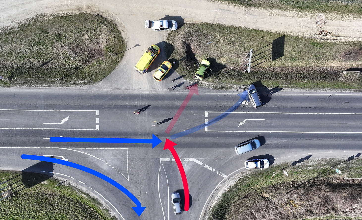 Hárman megsérültek a 89-esen - Hyundai hajtott VW elé Szombathely közelében