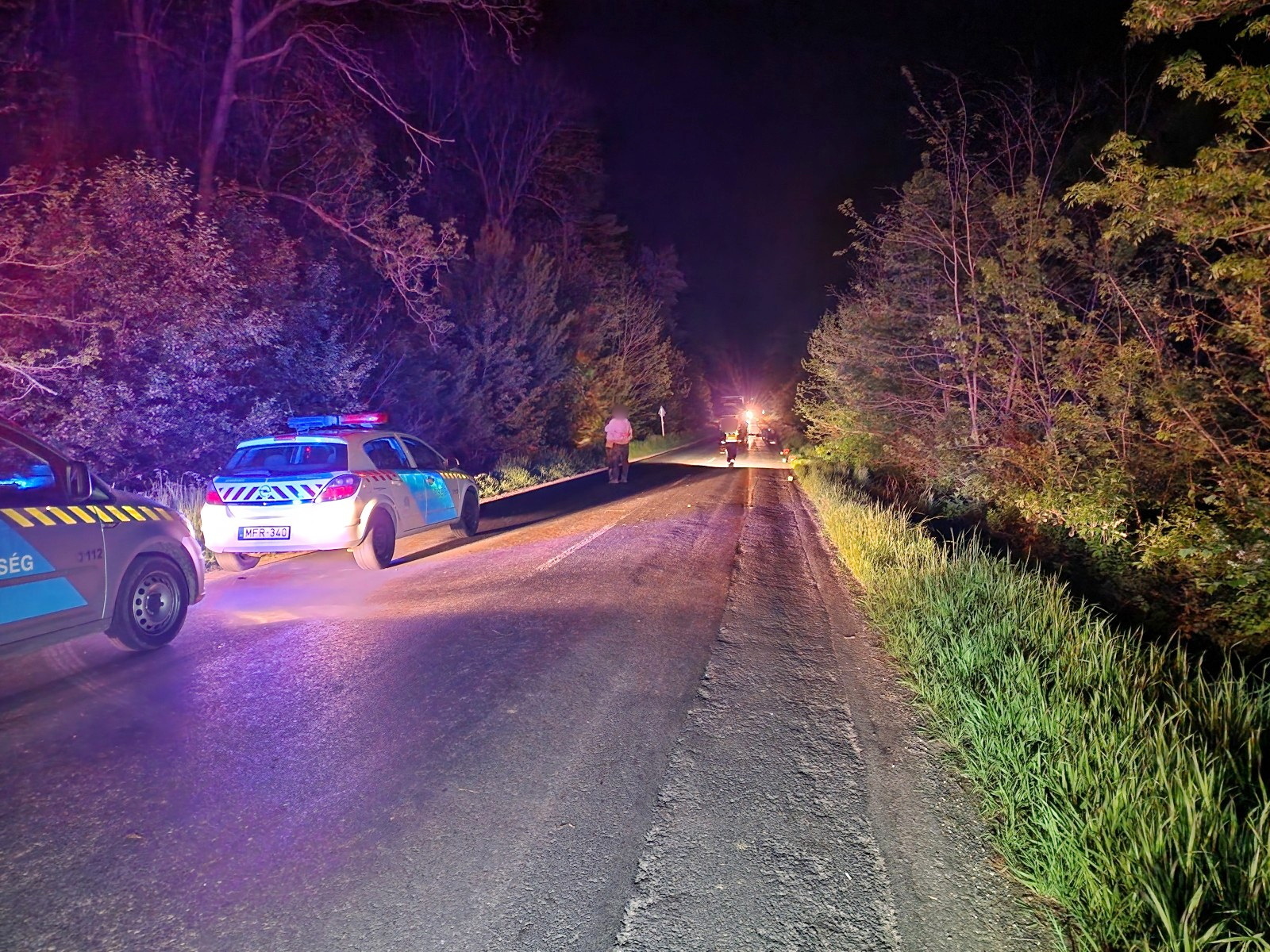 Halálos baleset Kőszeg közelében - több autó ütközött, egy jármű fának csapódott