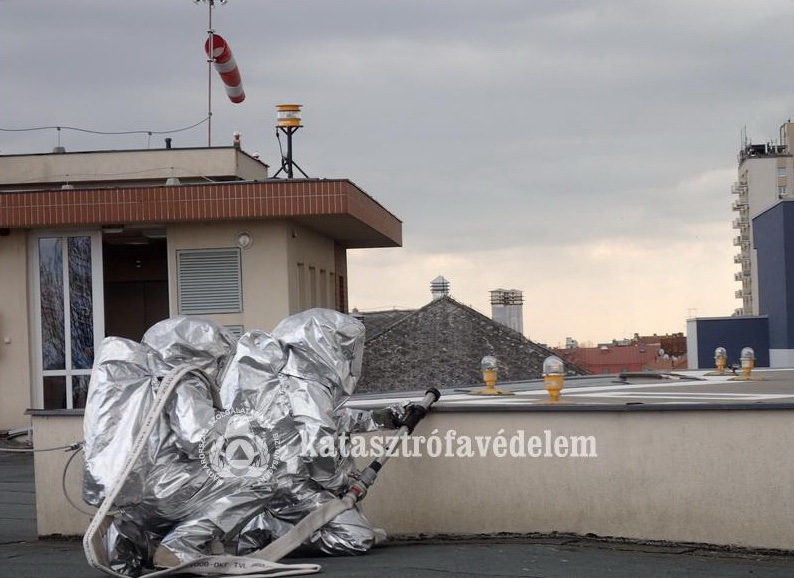 Mentőhelikopter baleset szimuláció 2.