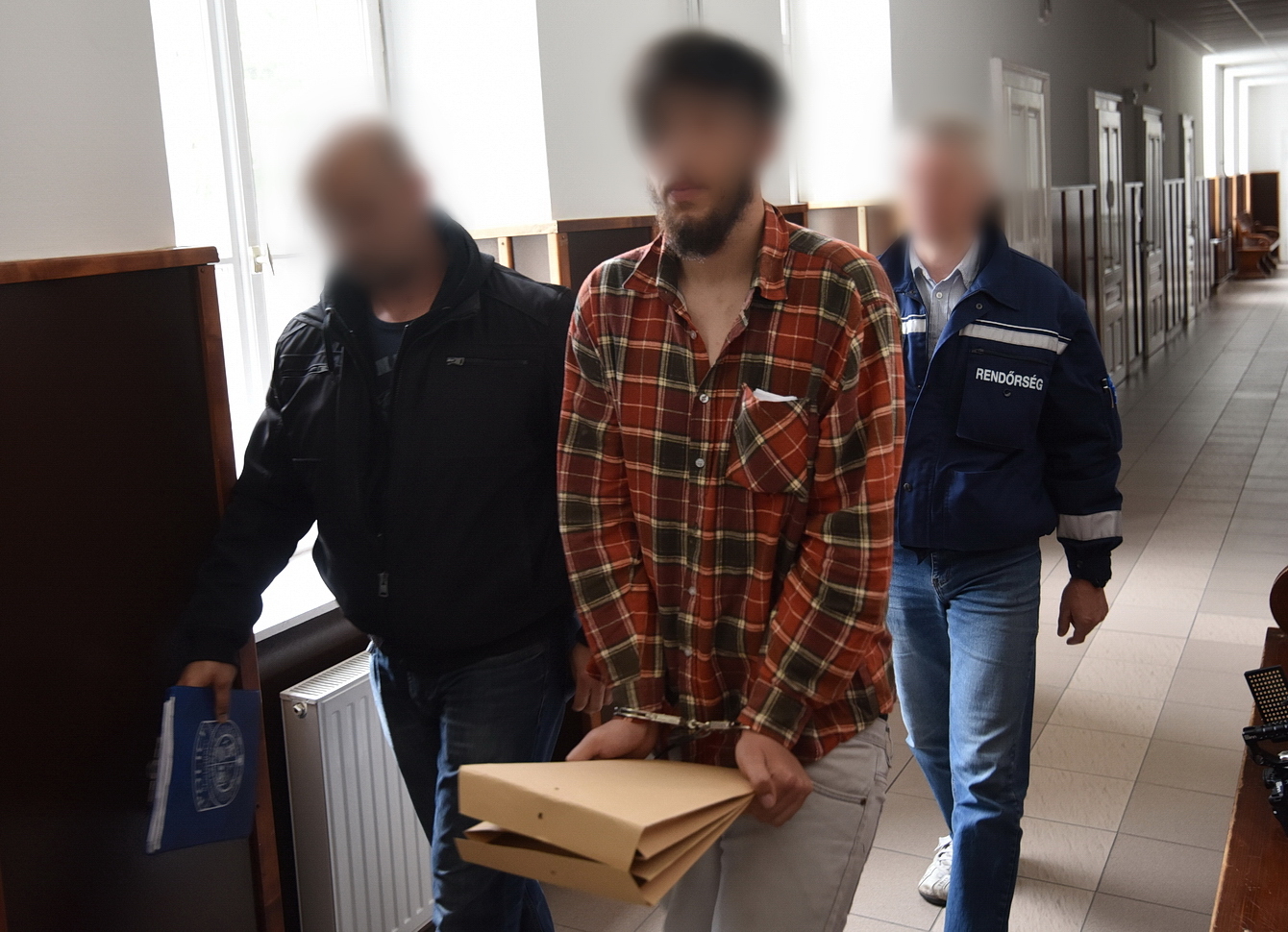 G. Krisztián a Szombathelyi Törvényszéken - Fotó: Tánczos Mihály