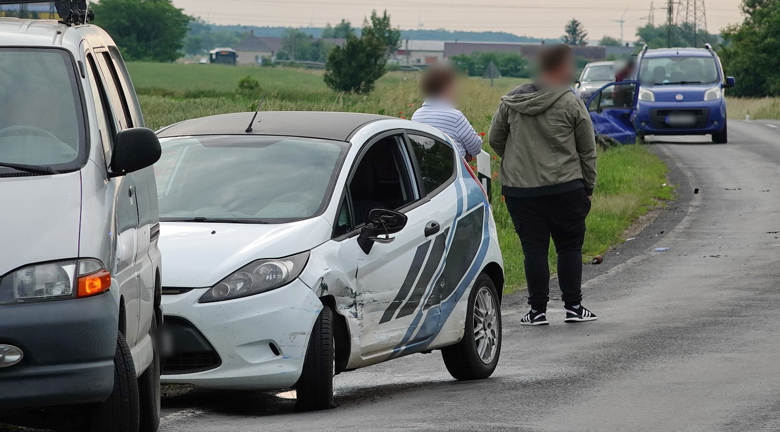 Négy autó ütközött Szombathely közelében - ittas lehetett az okozó