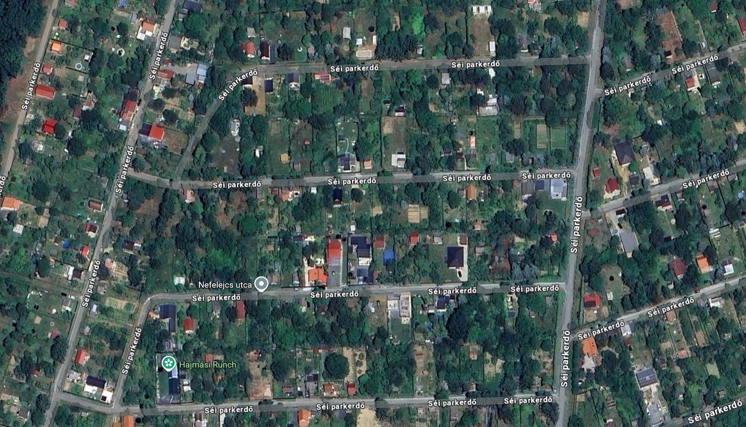 A kézbesítők rémálma lenne, ha lenne kézbesítés Forrás: Google Maps