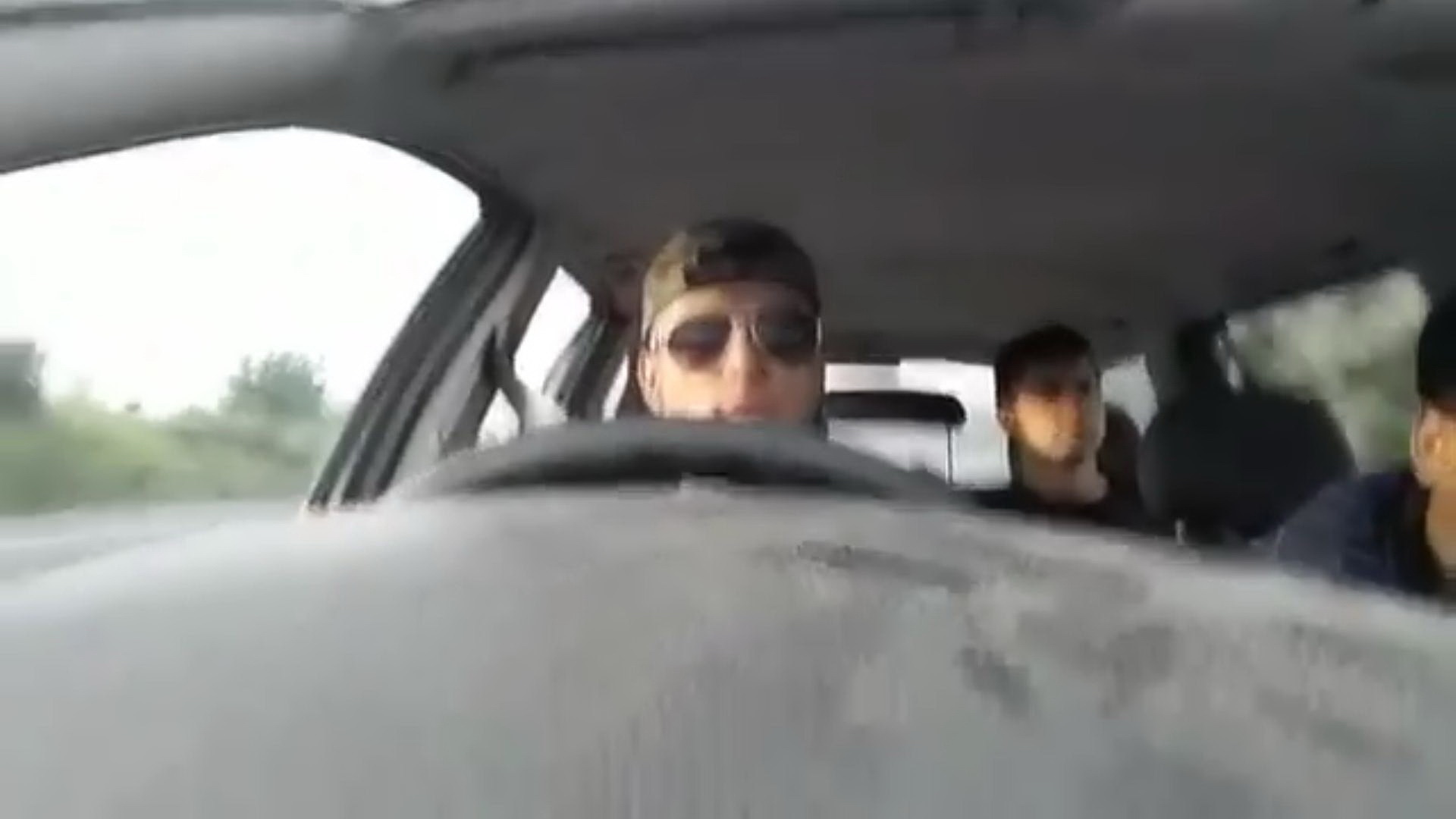 Az utolsó értékelhető képkocka a végzetes borulás előtt