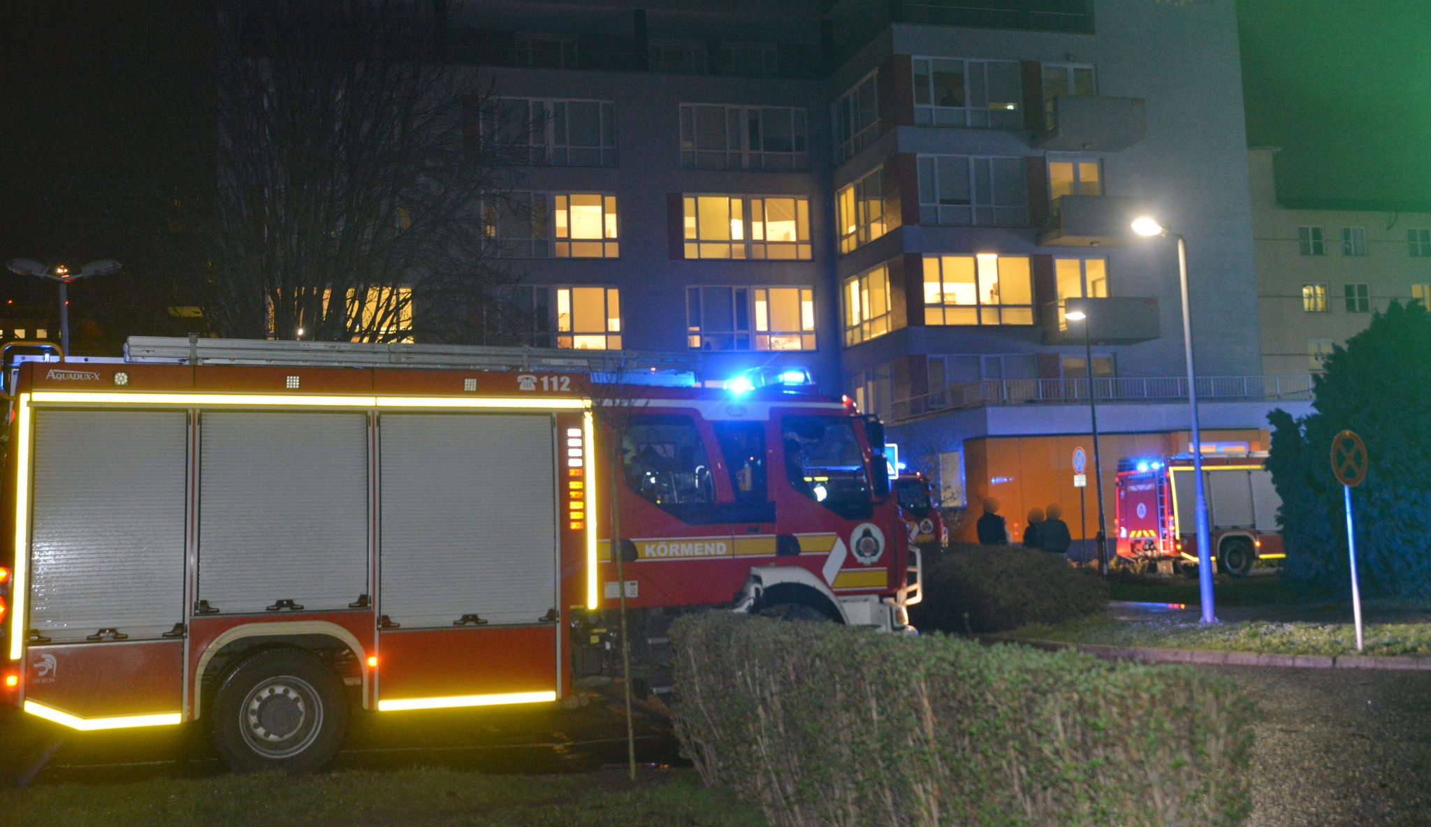 Tűzjelző riasztott a Markusovszky kórházban - nagy erőkkel érkeztek a tűzoltók