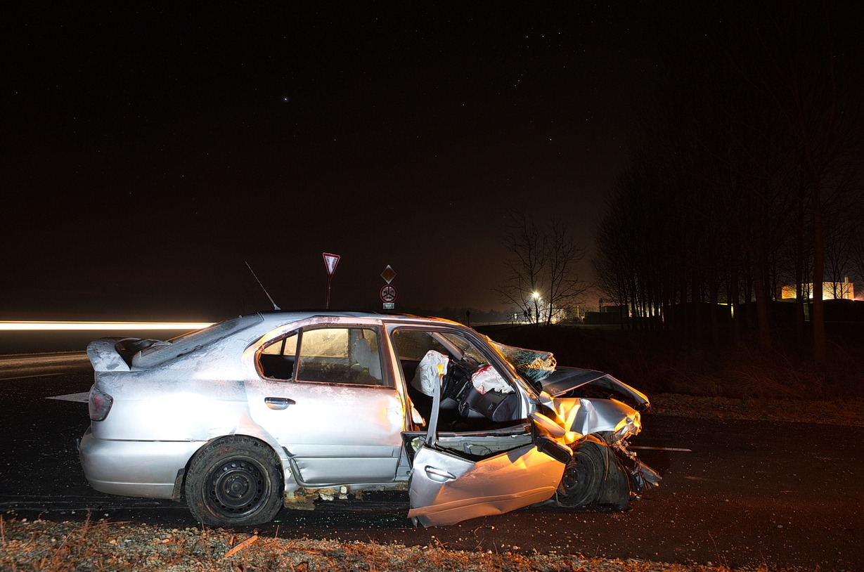 Súlyos baleset Magyarszecsőd közelében, a 8-as főúton