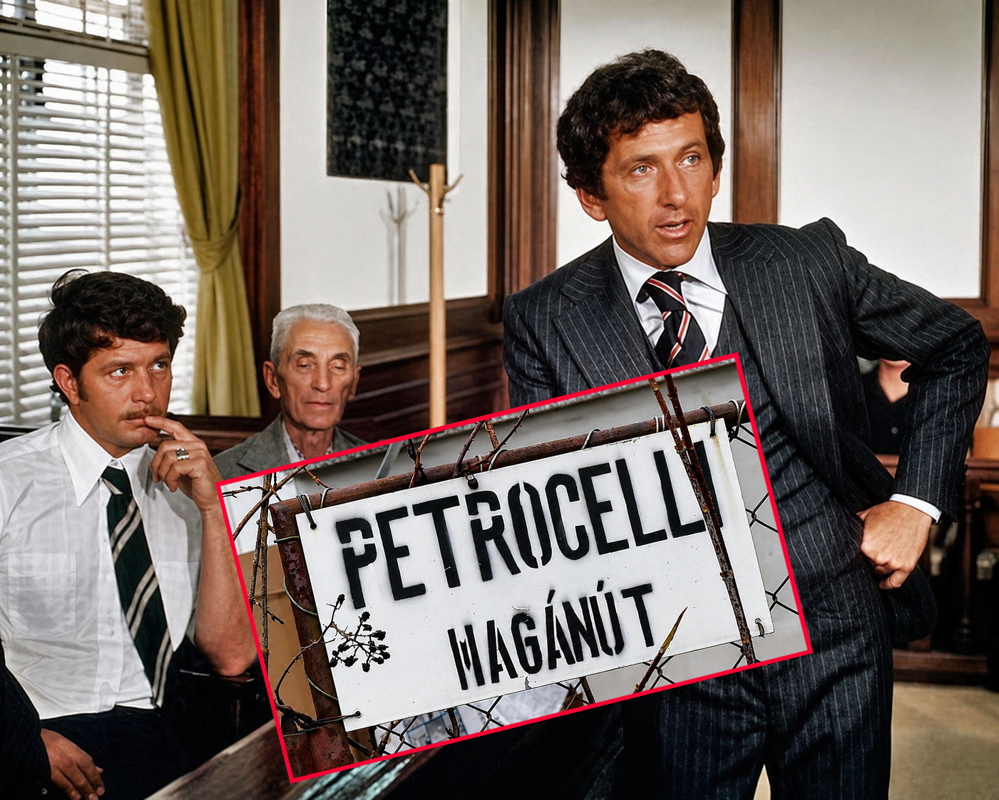 Az utcanevet ihlető Petrocelli Forrás: port.hu / 112Press