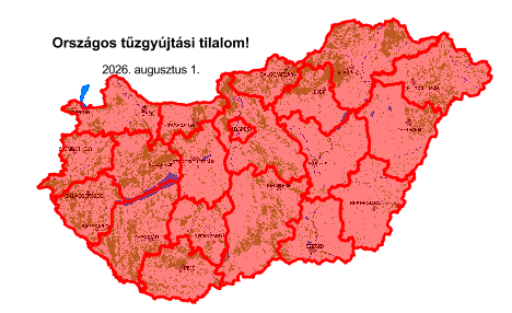 Tűzgyújtási tilalom 2026.08.01.