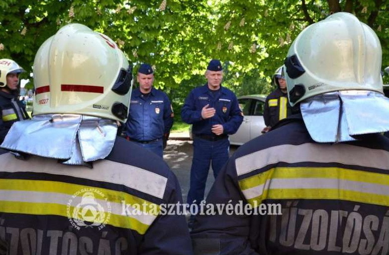 Igazgatói szemle a Szombathelyi Katasztrófavédelmi Kirendeltségen  3.