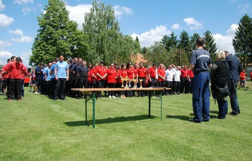 Bucsuban versenyeztek a Szombathely környéki önkéntes tűzoltók