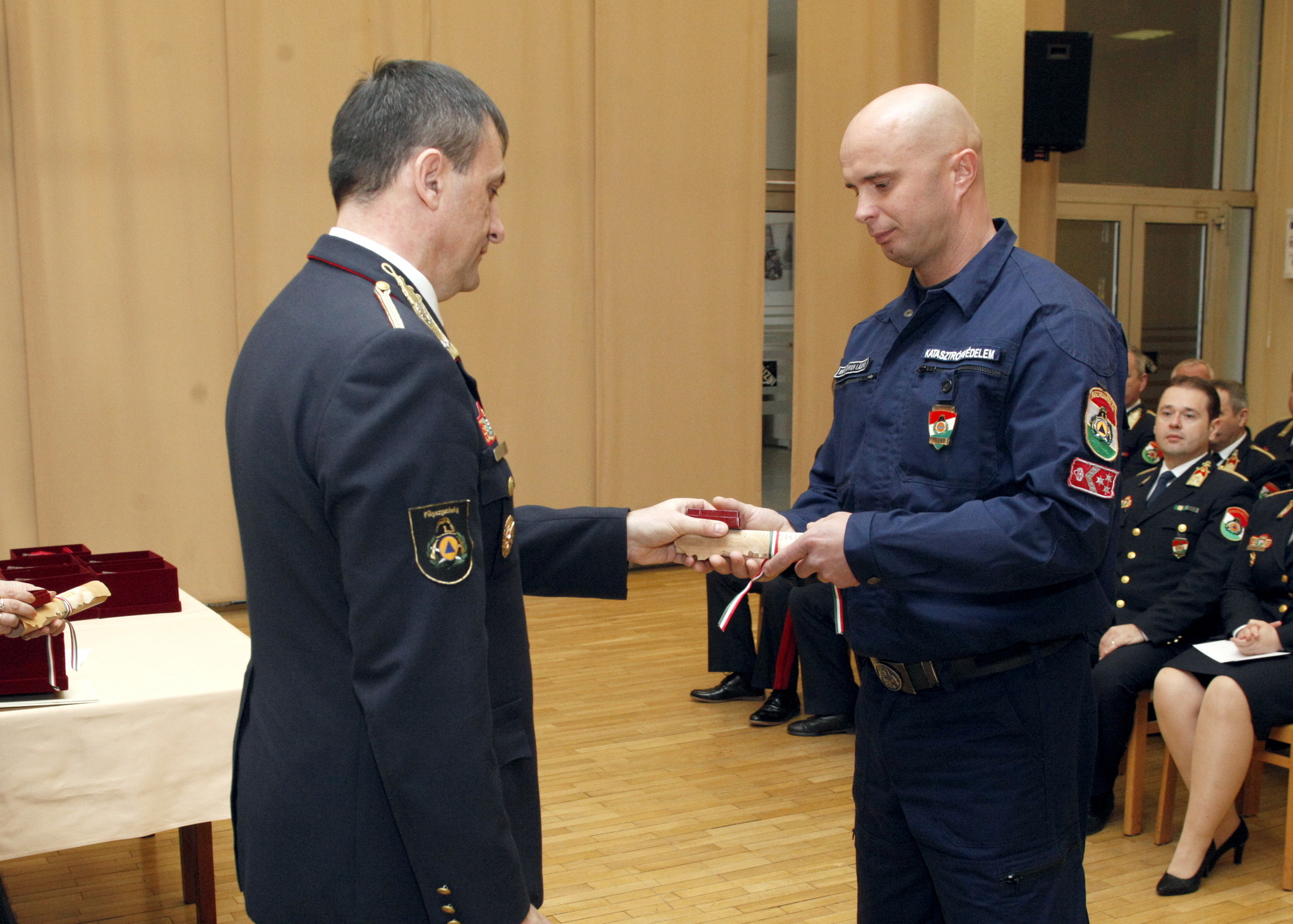 Elismerés hősi helytállásért