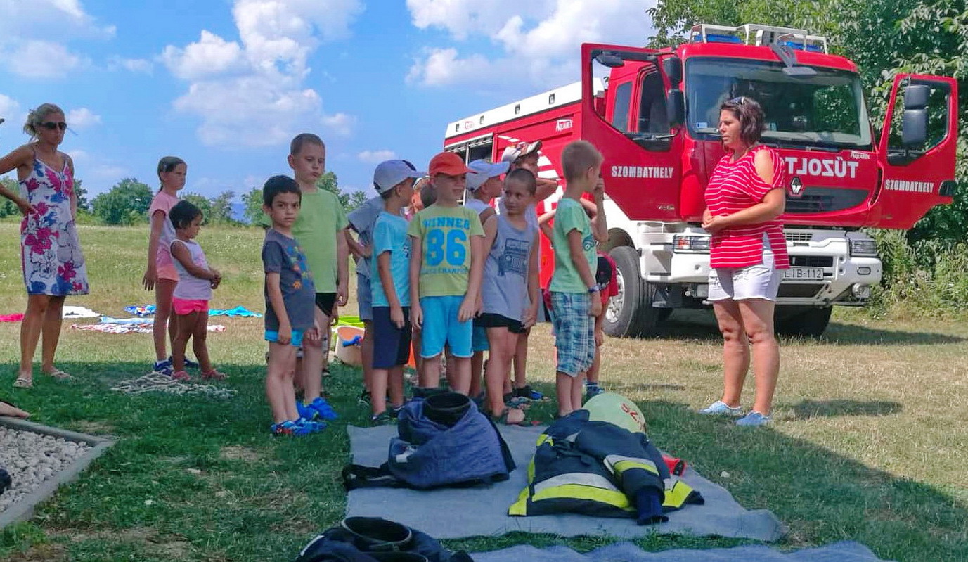 2018.08.02.Sé -tűzoltótábor