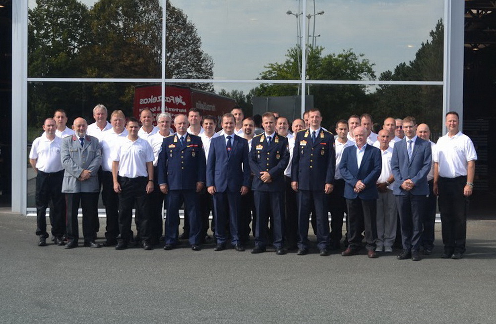 25 éves fennállását ünnepelte a BPW-Hungária Kft. létesítményi tűzoltósága