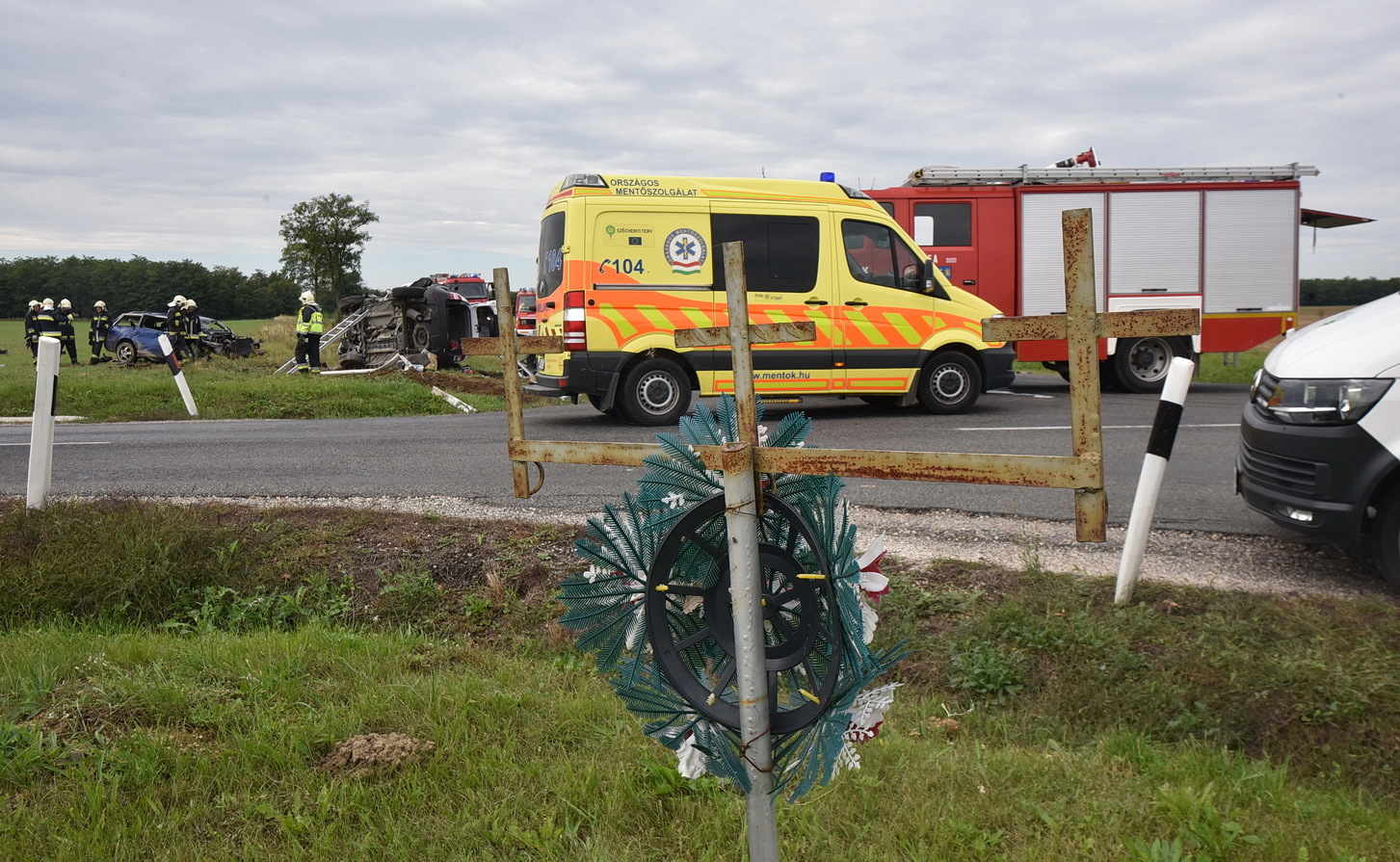 Baleset Boba közelében