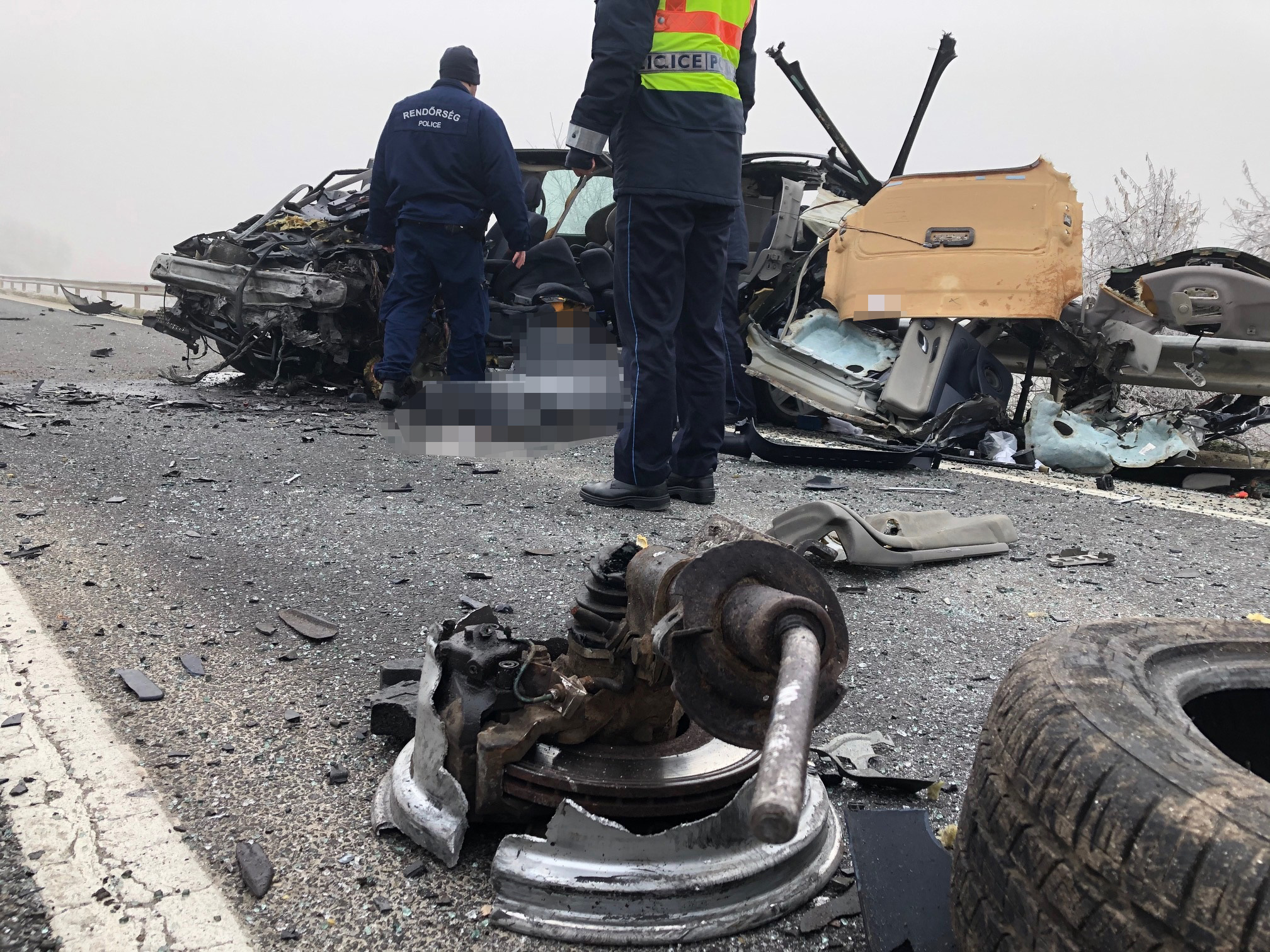 Halálos baleset Ercsi közelében, a 6-os főúton