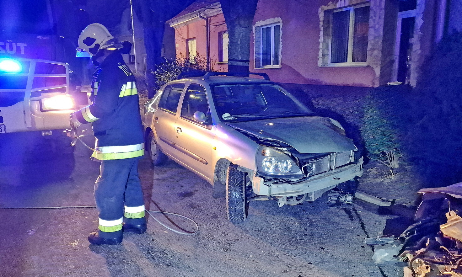 Az ittas okozó Renaultja