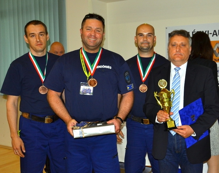 A vasi csapat a harmadik helyen végzett az országos versenyen