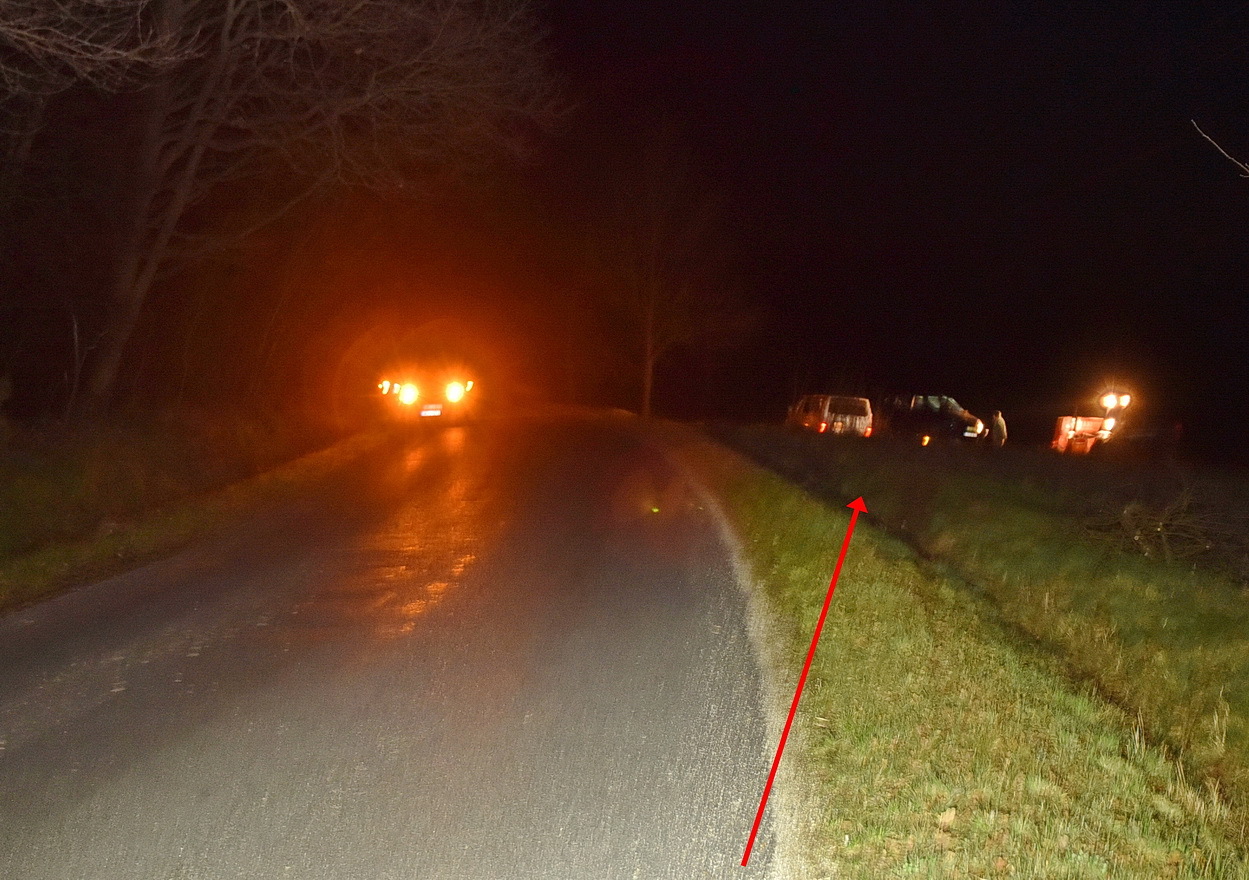 Az autó nem követte az út kanyarulatát