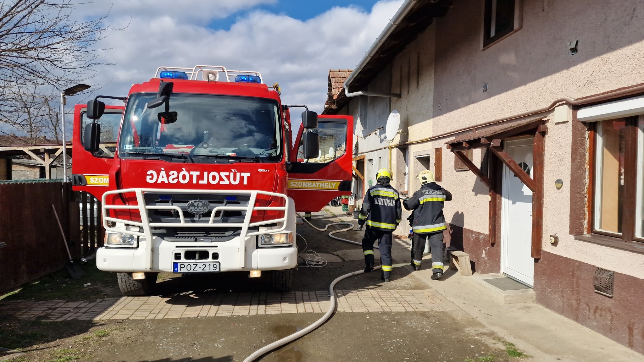 Sorház lakásában keletkezett tűz Kőszegpatyon