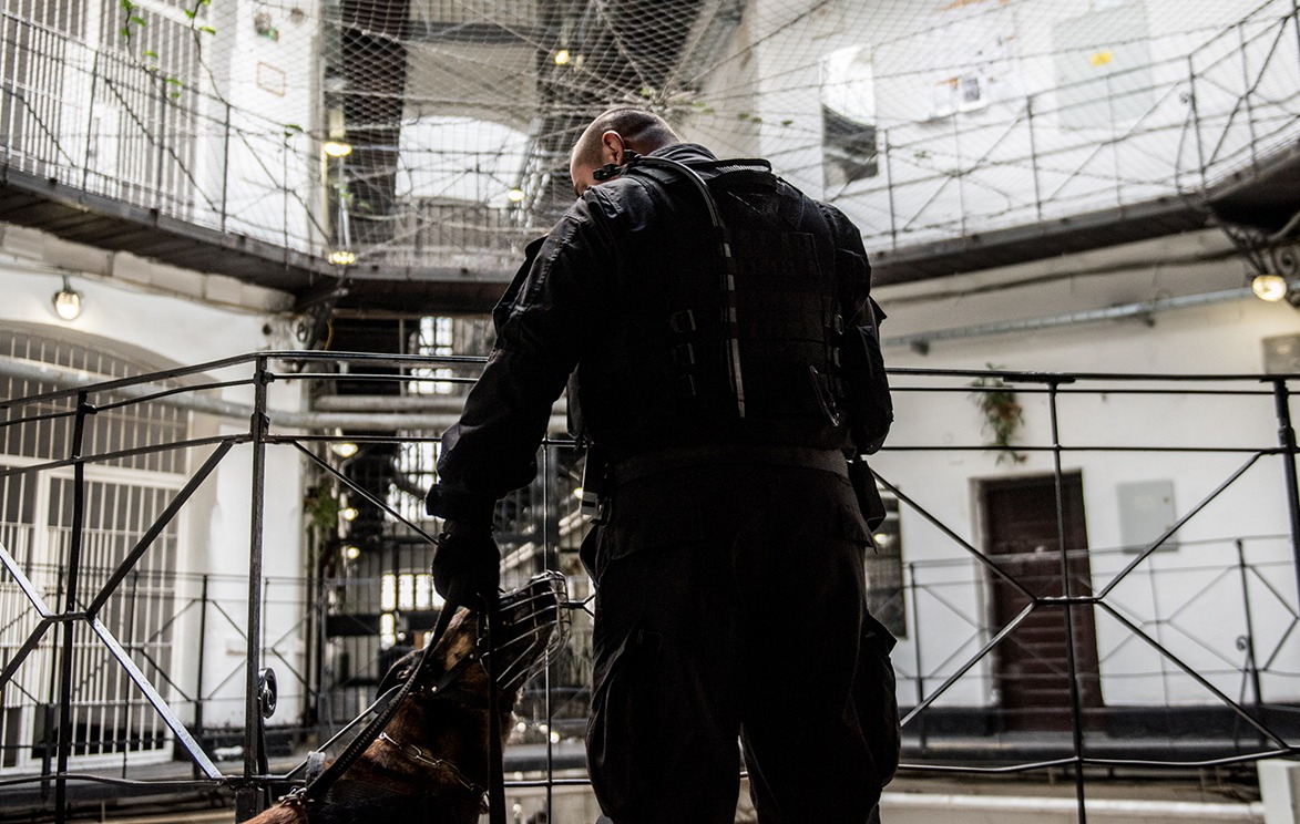 Országos razzia volt a börtönökben - Fotó: BvOP