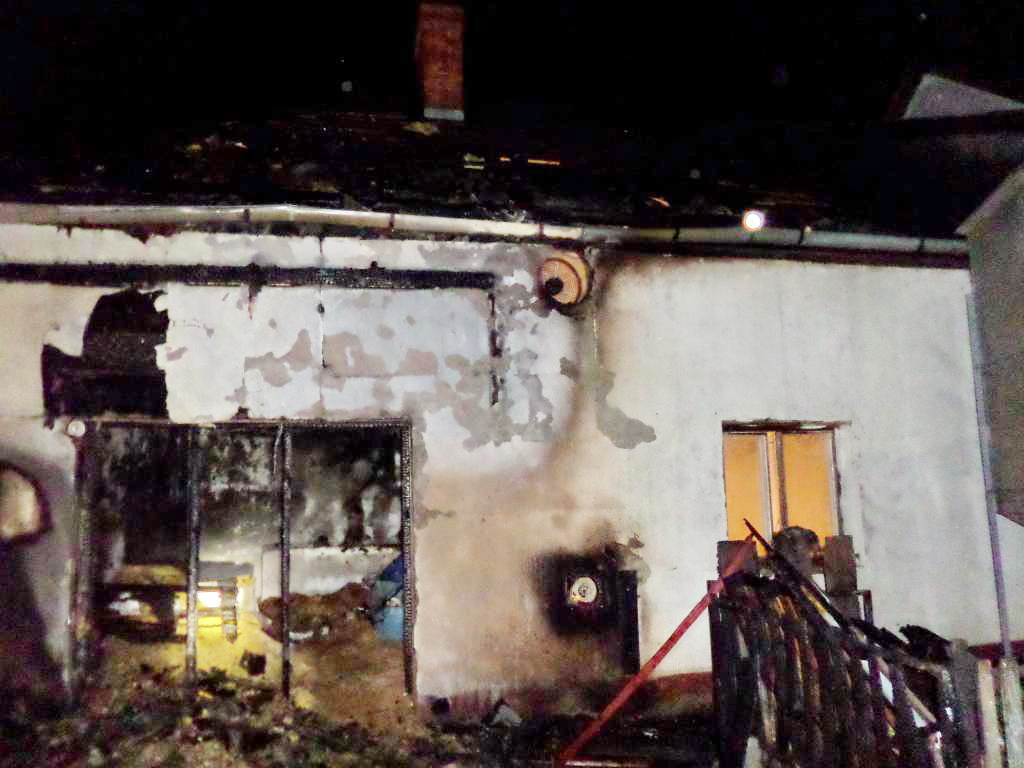 Csirketartásra használt melléképület égett Vasváron