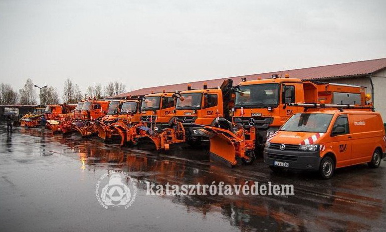 Téli felkészülés Vas megyében