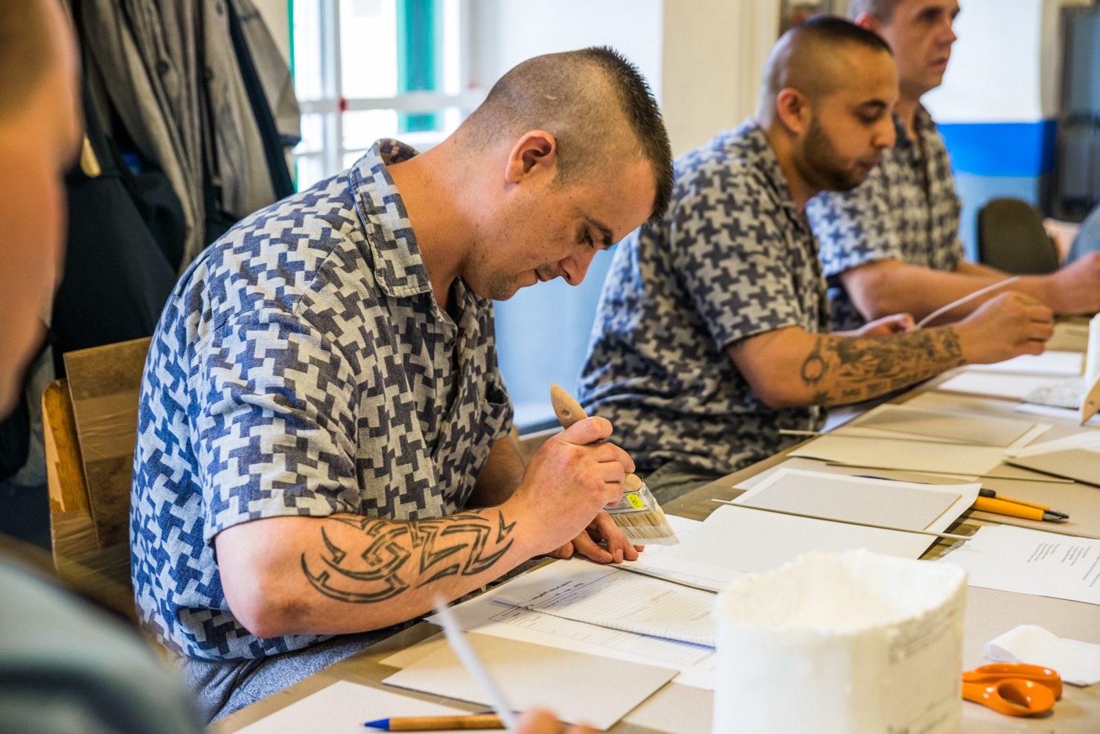 Vizsgával zárult a nyomdászképzés a váci fogvatartottak számára