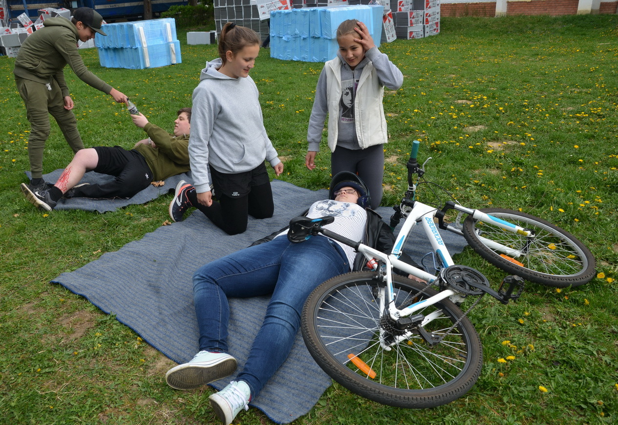 Katasztrófavédelmi ifjúsági vetélkedő Kőszegen