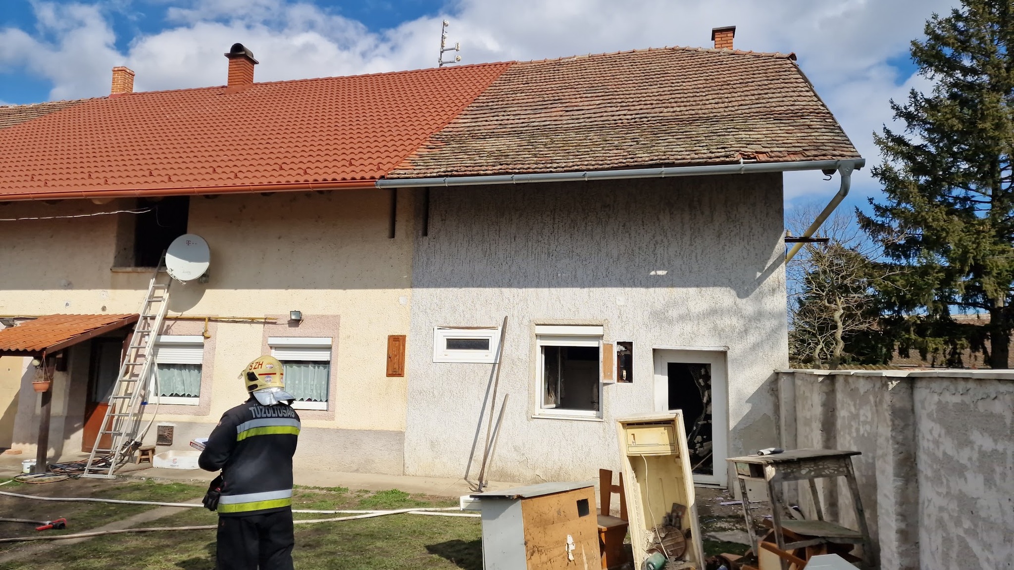 Sorház lakásában keletkezett tűz Kőszegpatyon