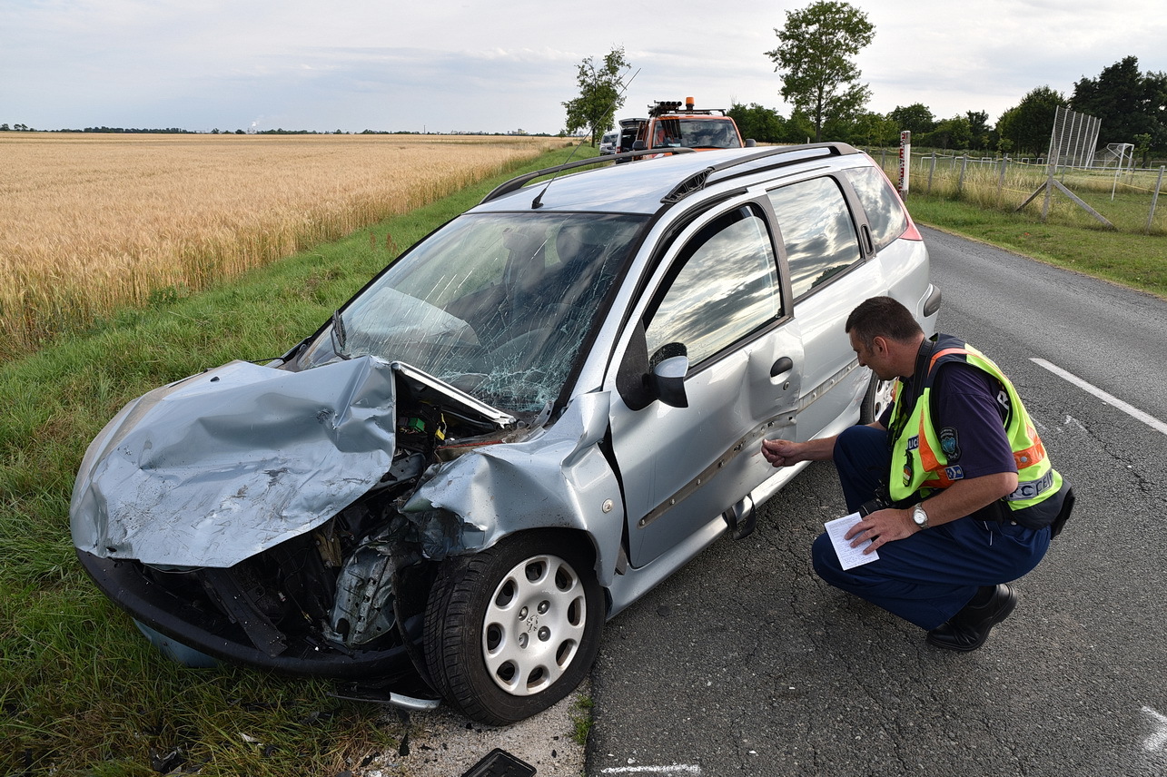 Ezt a sérülést nem szerezhette ebben a balesetben a Peugeot