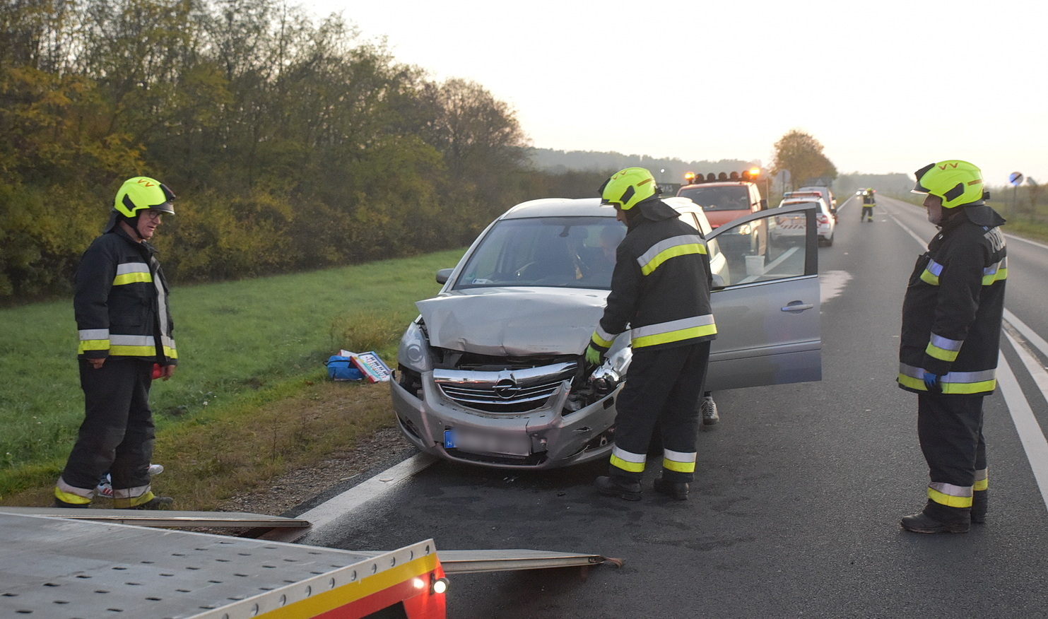 Utoléréses baleset Rábahídvég közelében