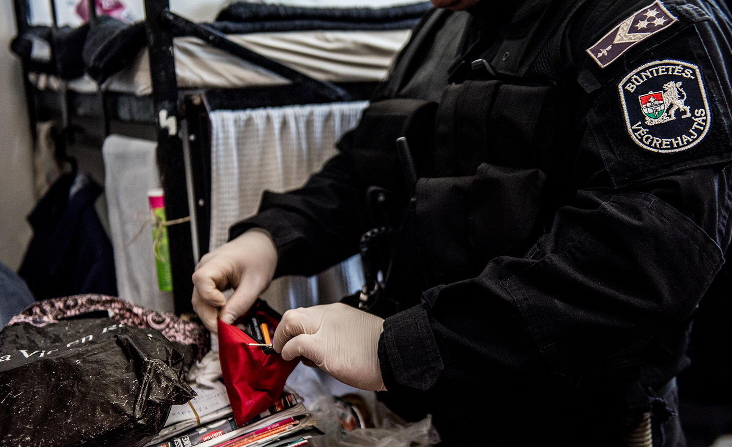 Országos razzia volt a börtönökben - Fotó: BvOP